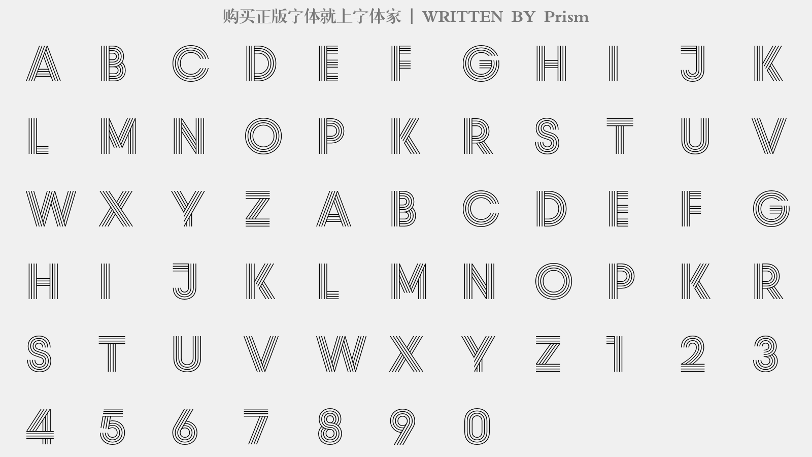prism免费字体下载 - 英文字体免费下载尽在字体家