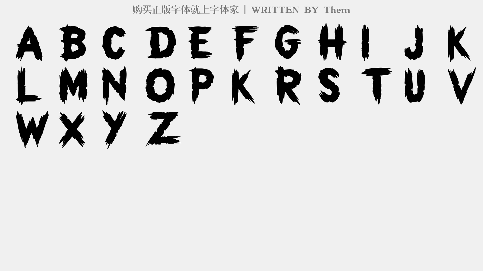 Them免费字体下载 - 英文字体免费下载尽在字体家