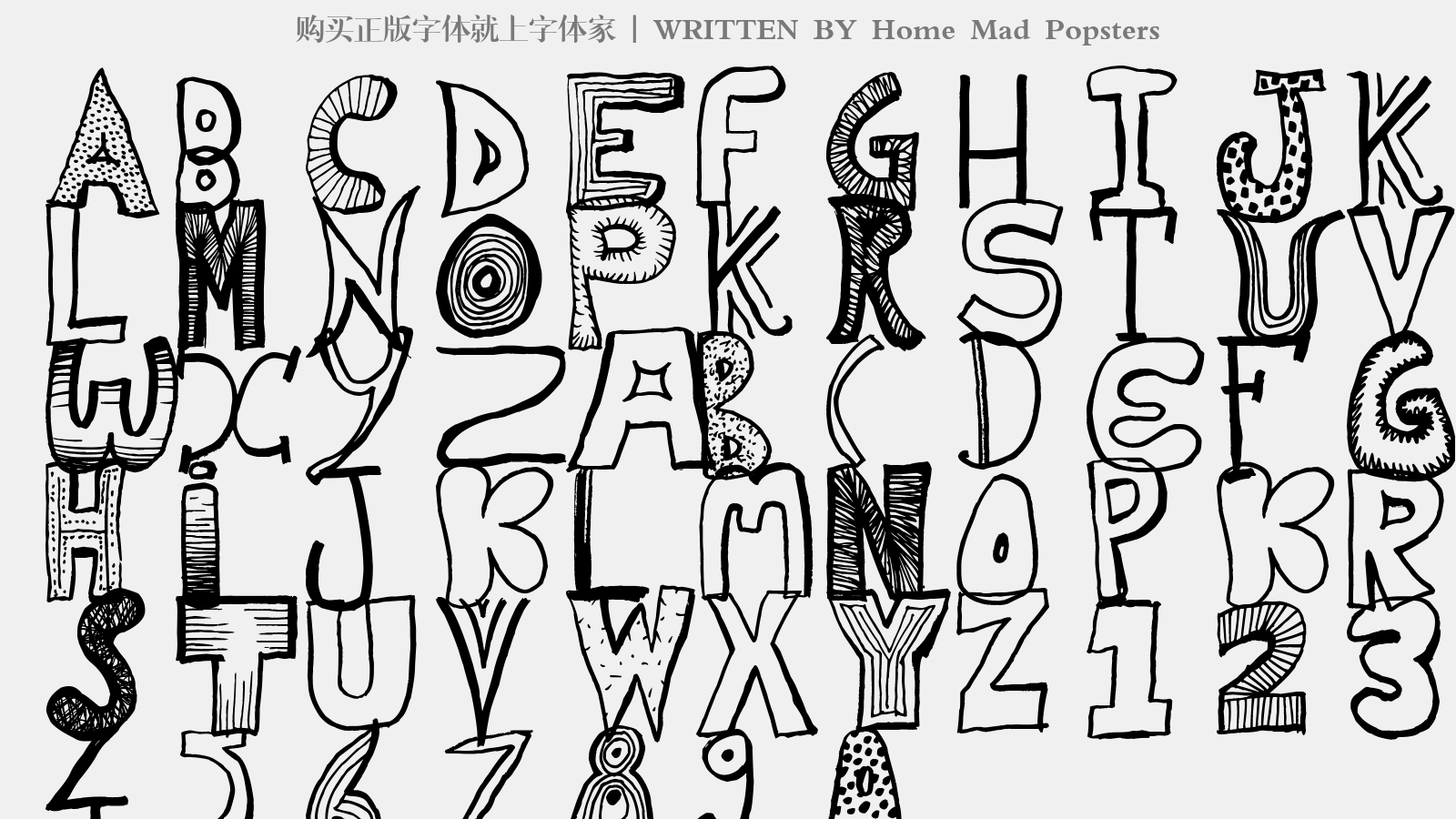 非常适合创意类的ps字体,英文广告设计载体上使用,在设计中选择这款