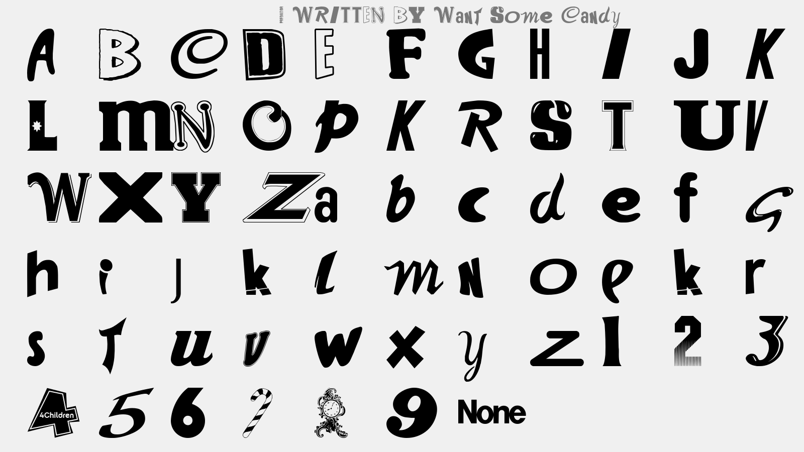 非常适合创意类的ps字体,英文广告设计载体上使用,在设计中选择这款