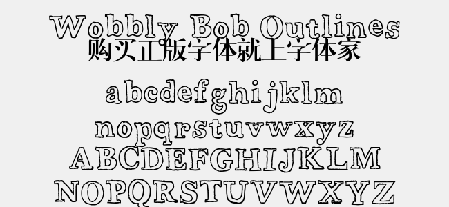 Wobbly Bob Outlines