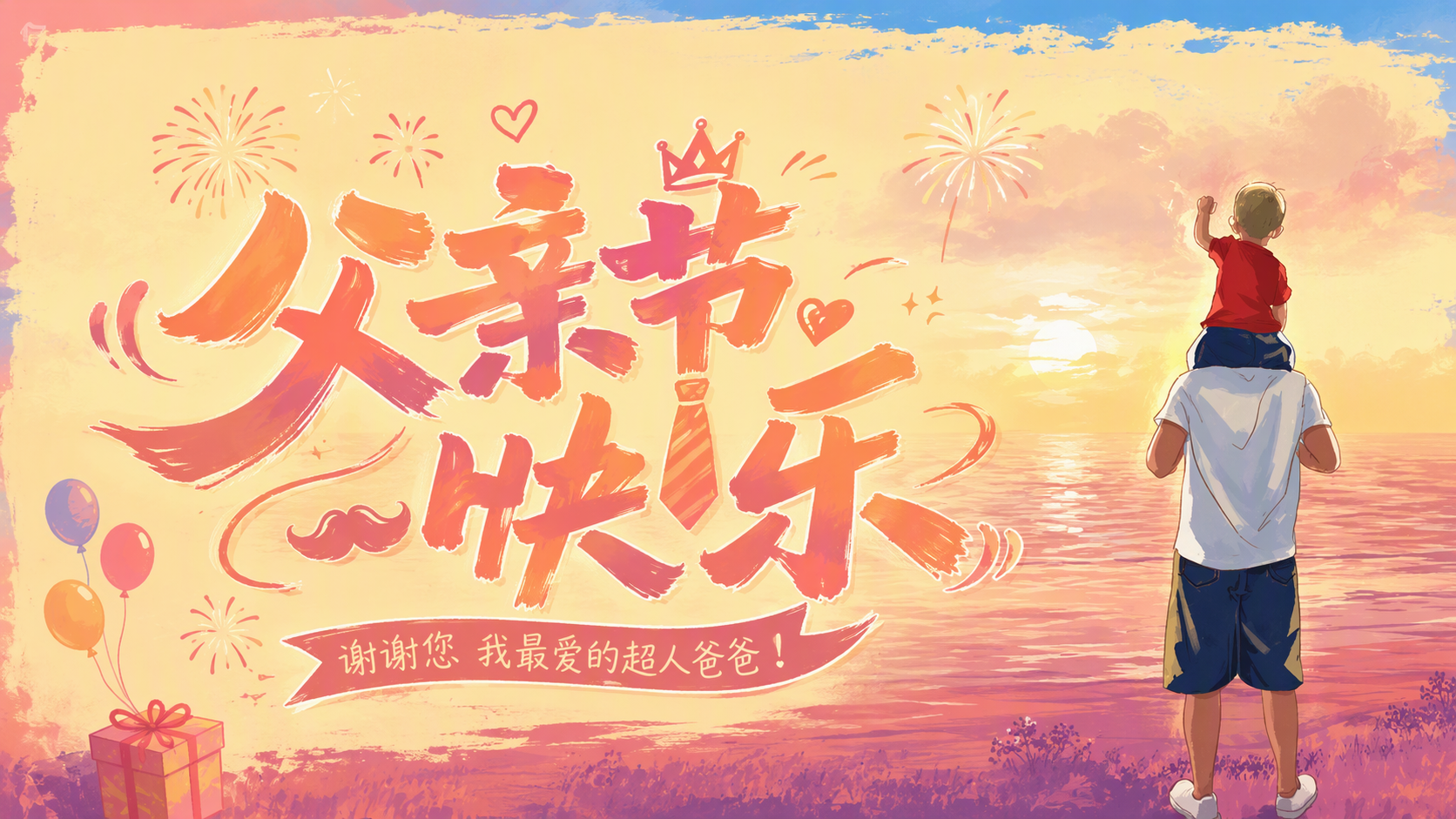 父亲节快乐