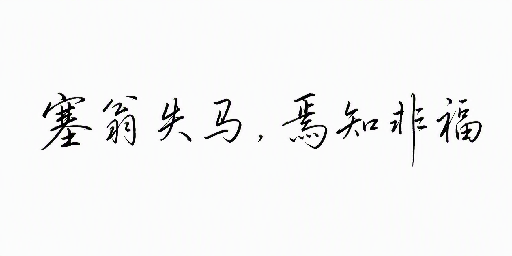 塞翁失马，焉知非福