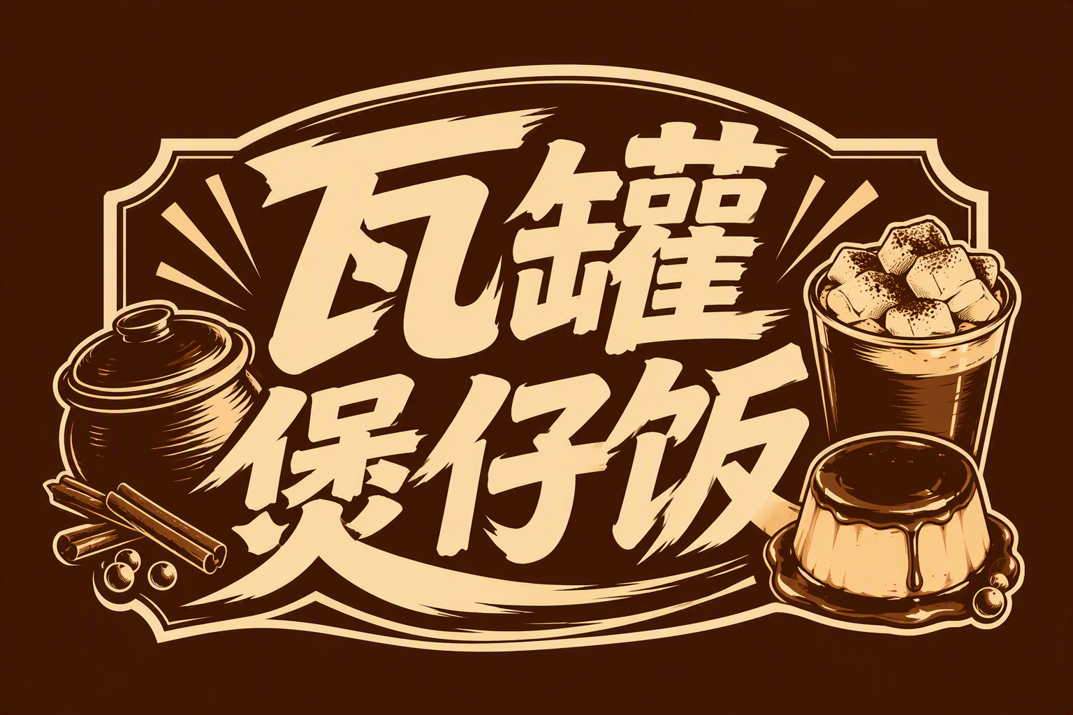 瓦罐煲仔饭