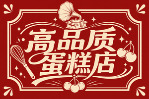 高品质蛋糕店
