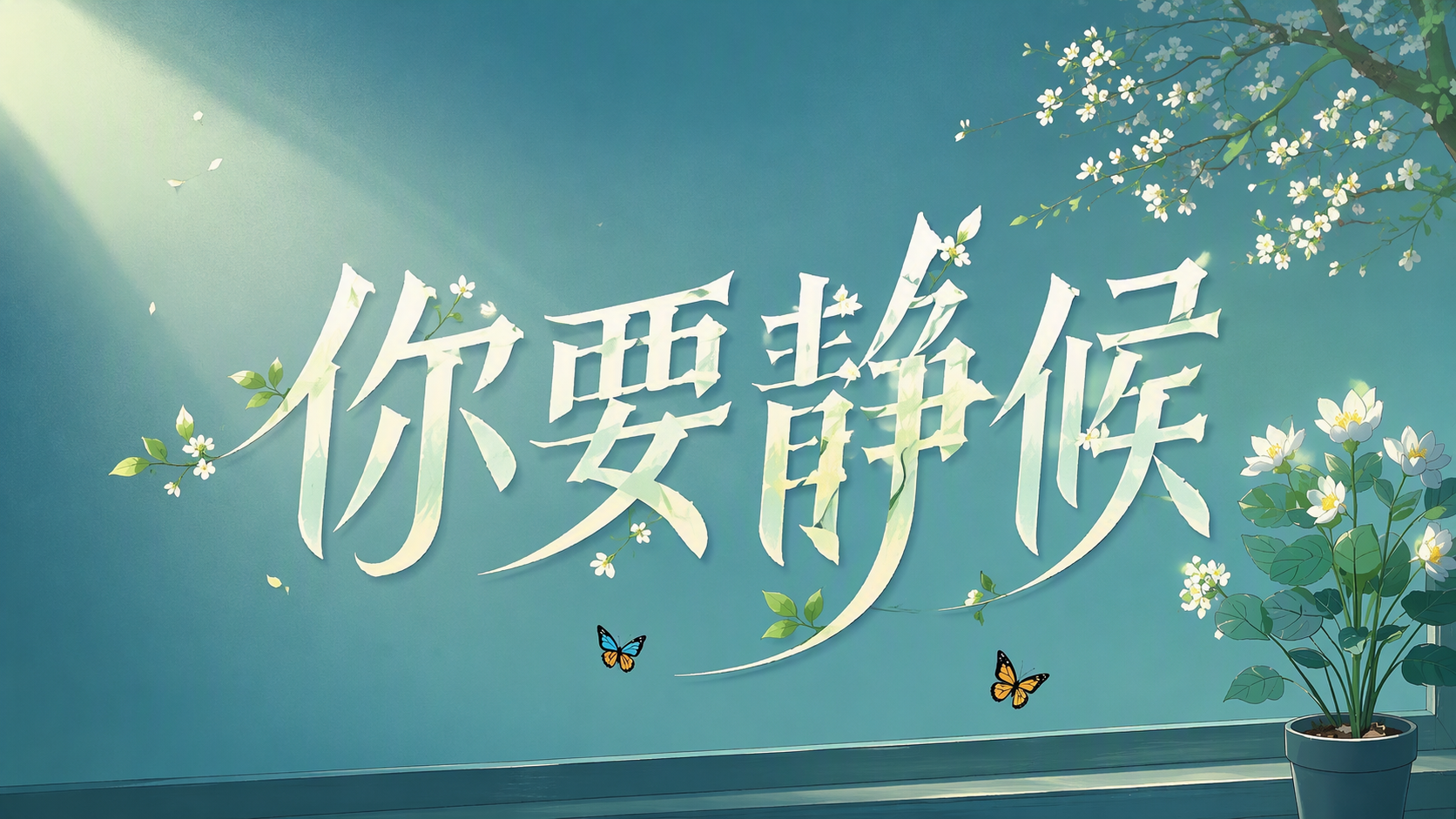 你要静候