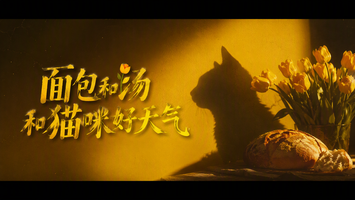 面包和汤和猫咪好天气