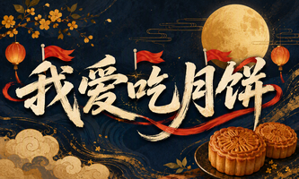 我爱吃月饼