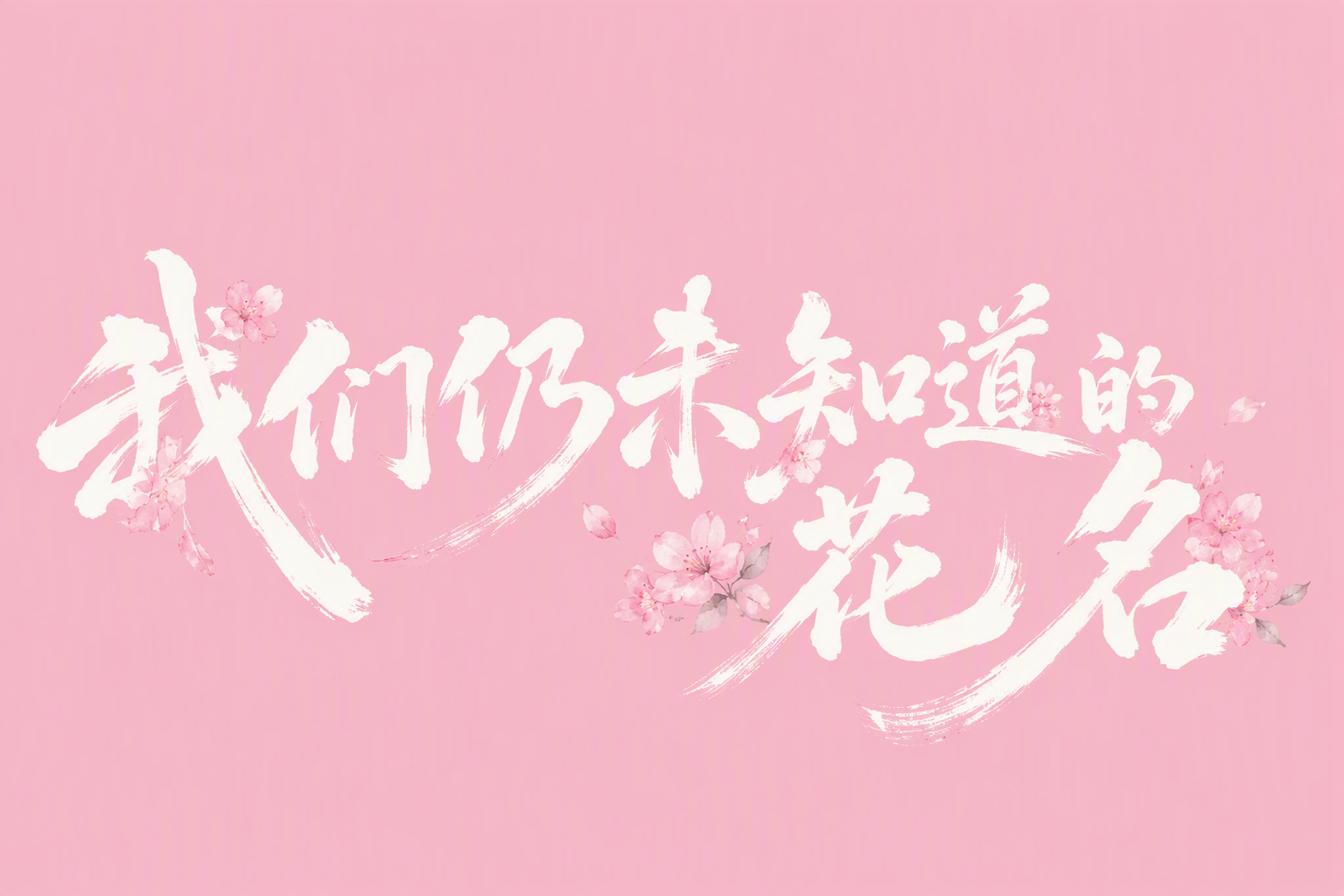 我们仍未知道的花名