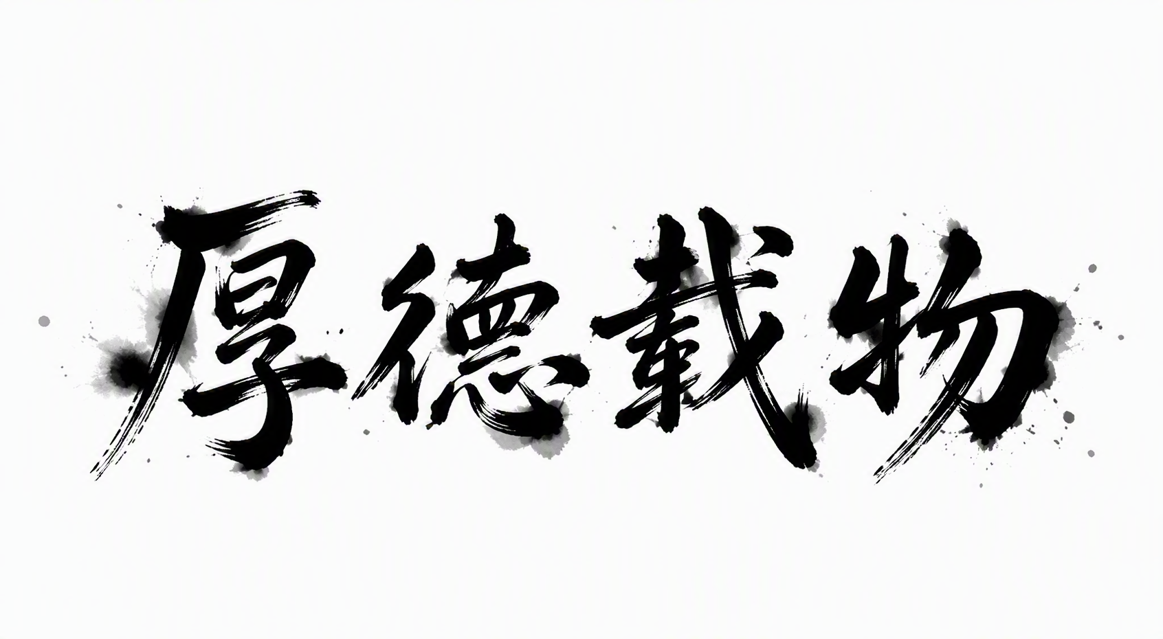 厚德载物