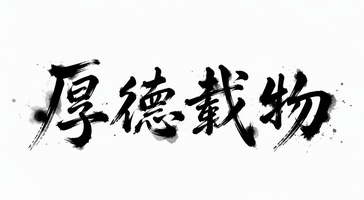 厚德载物