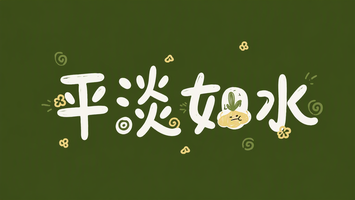 平淡如水