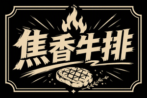 焦香牛排