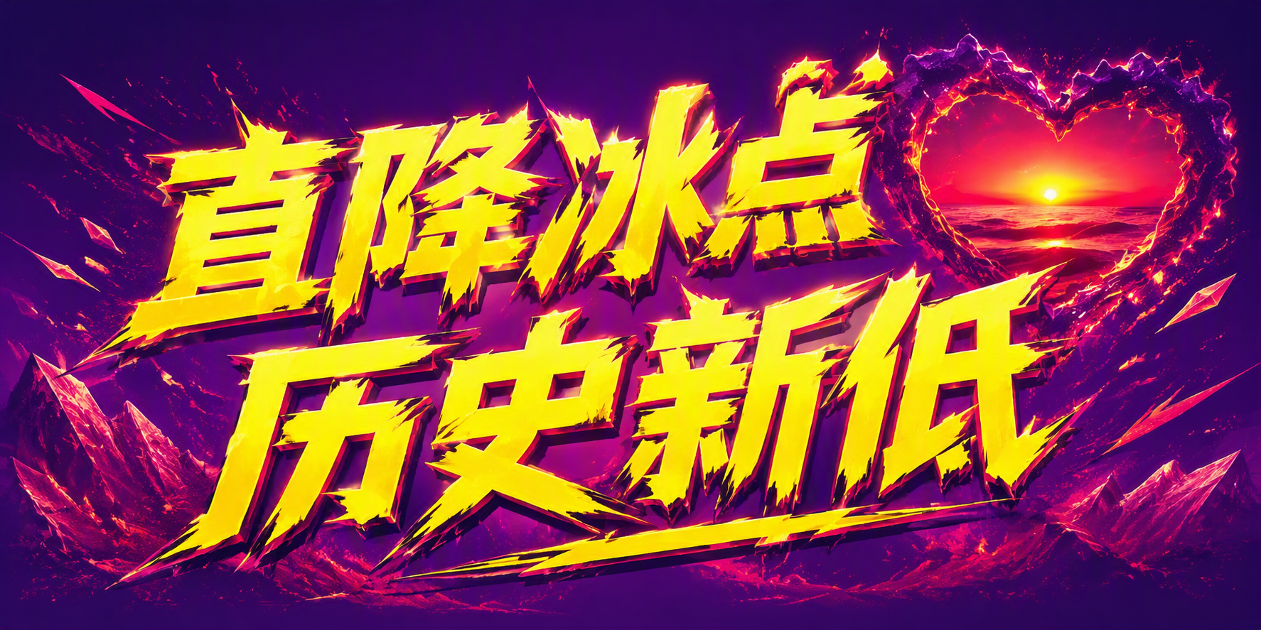 直降冰点·历史新低