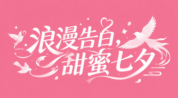 浪漫告白，甜蜜七夕
