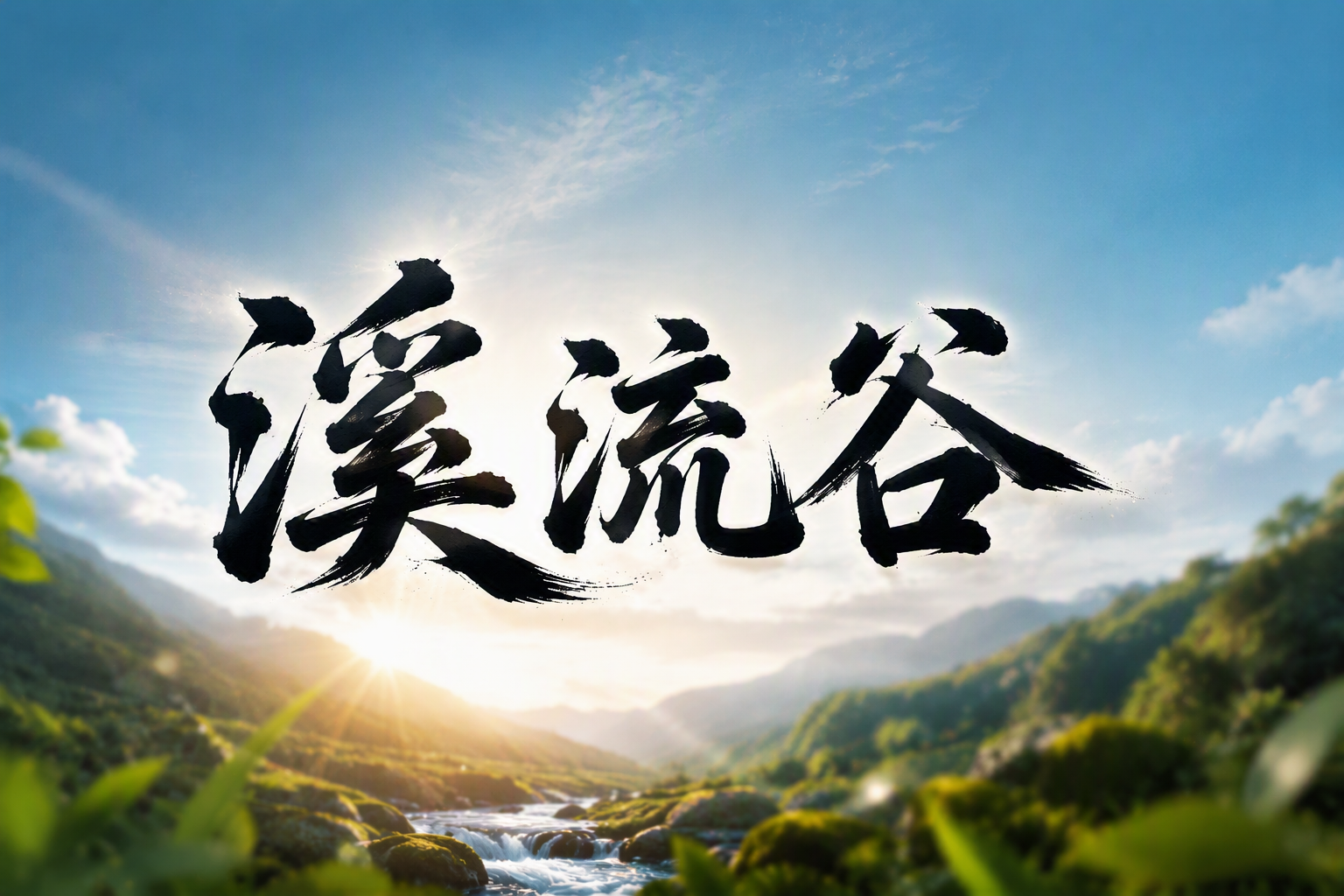 溪流谷