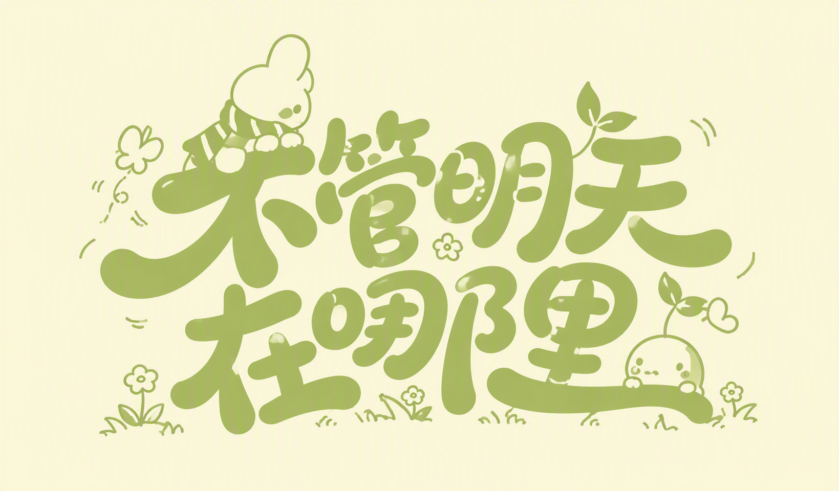 不管明天在哪里