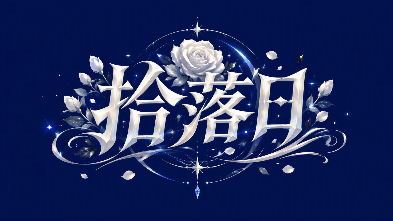 拾落日
