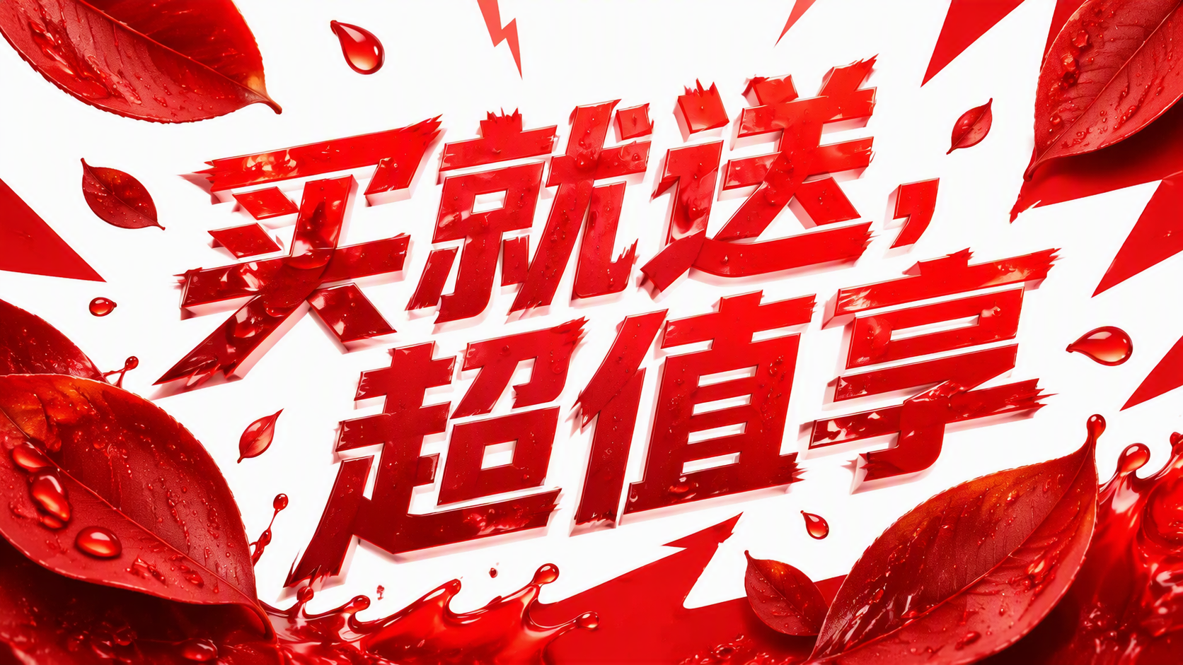 买就送，超值享
