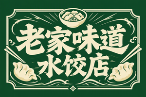老家味道水饺店