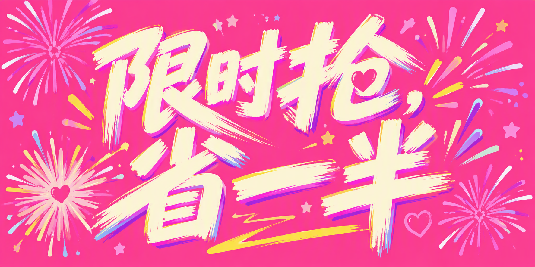 限时抢，省一半