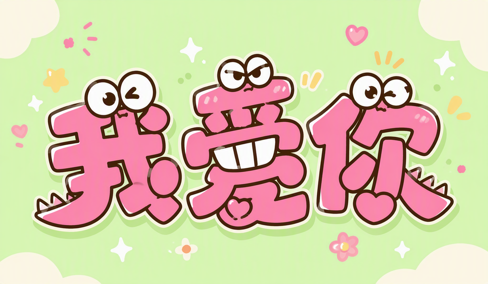 我爱你