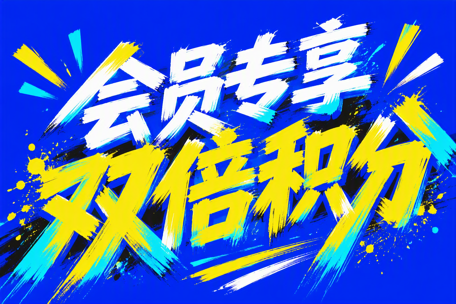 会员专享双倍积分