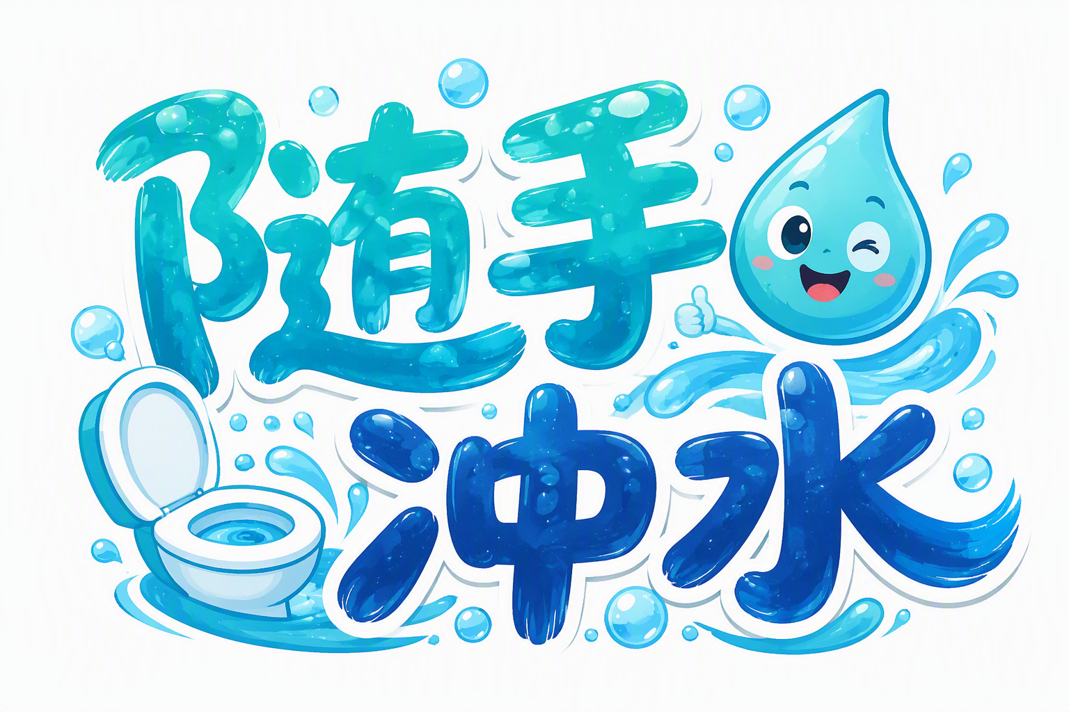 随手冲水