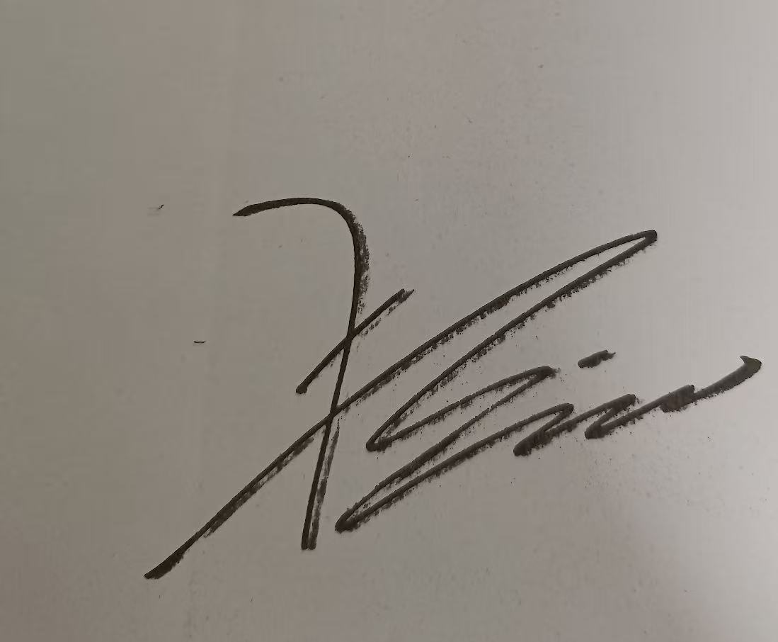 杨洋签名