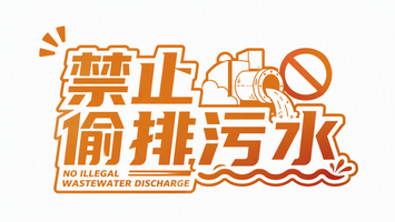 禁止偷排污水