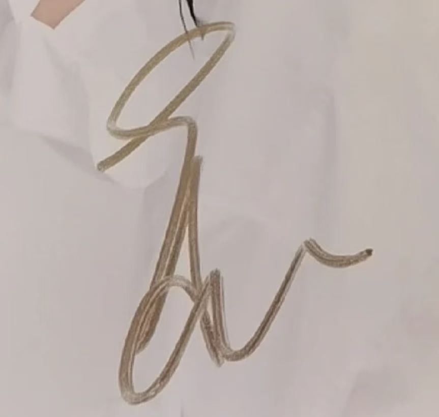 颖儿签名