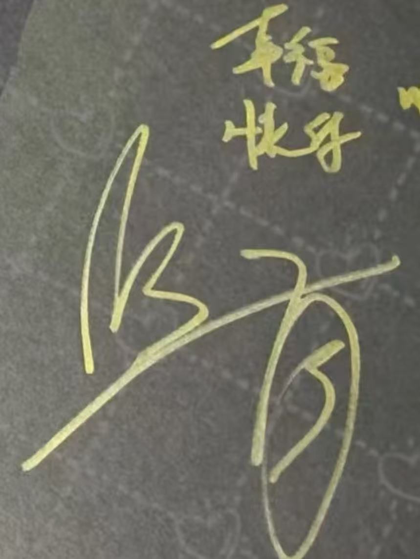 周震南签名