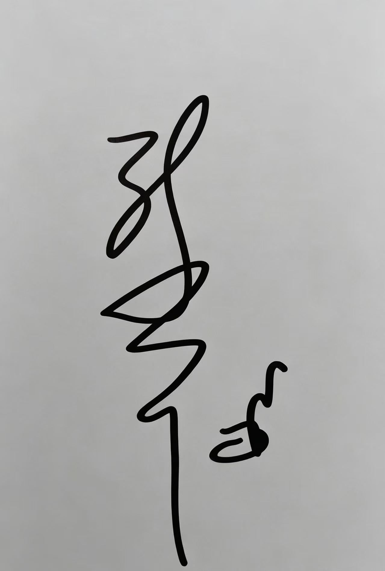 张佳宁签名