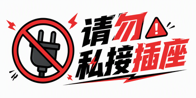请勿私接插座