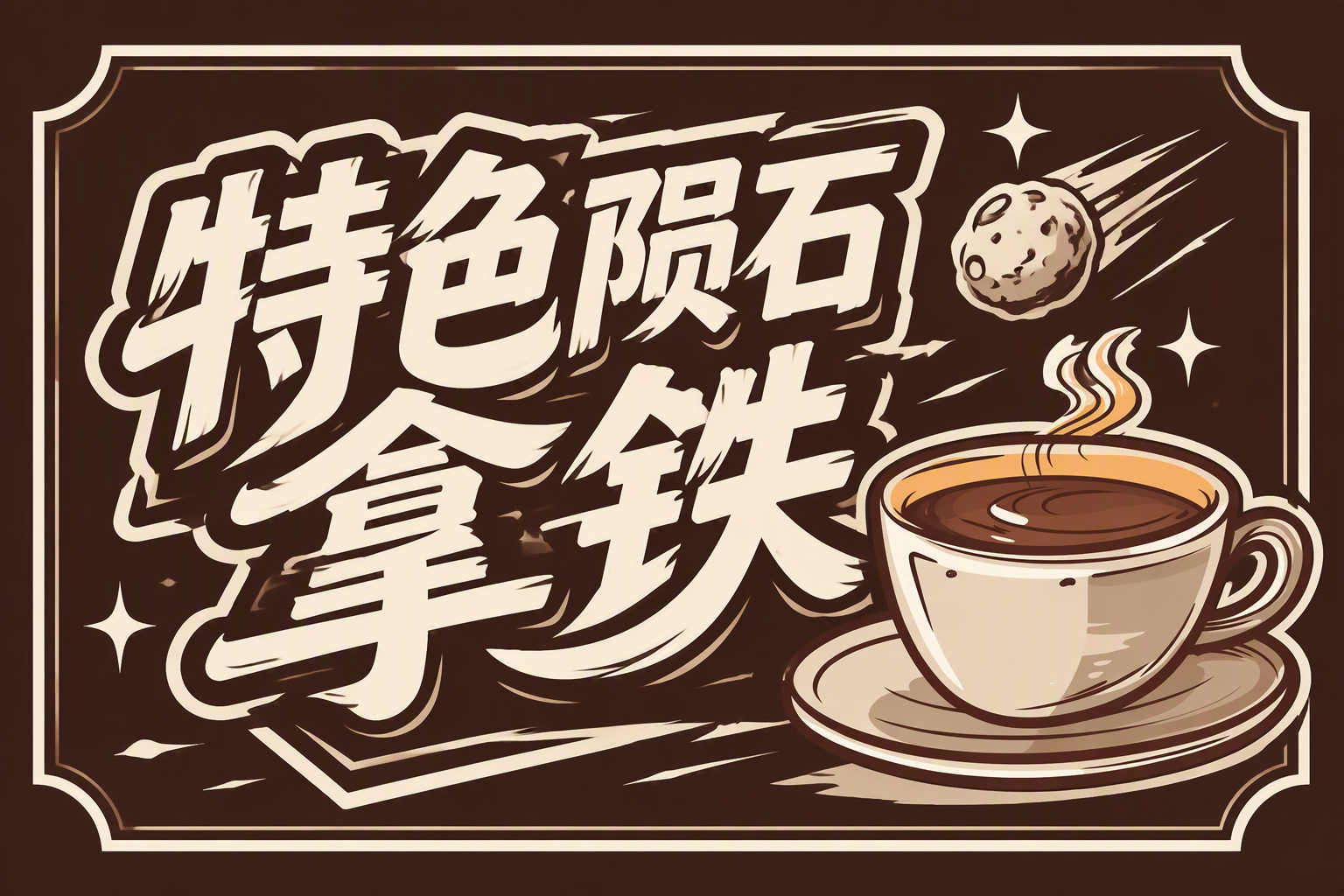 特色陨石拿铁
