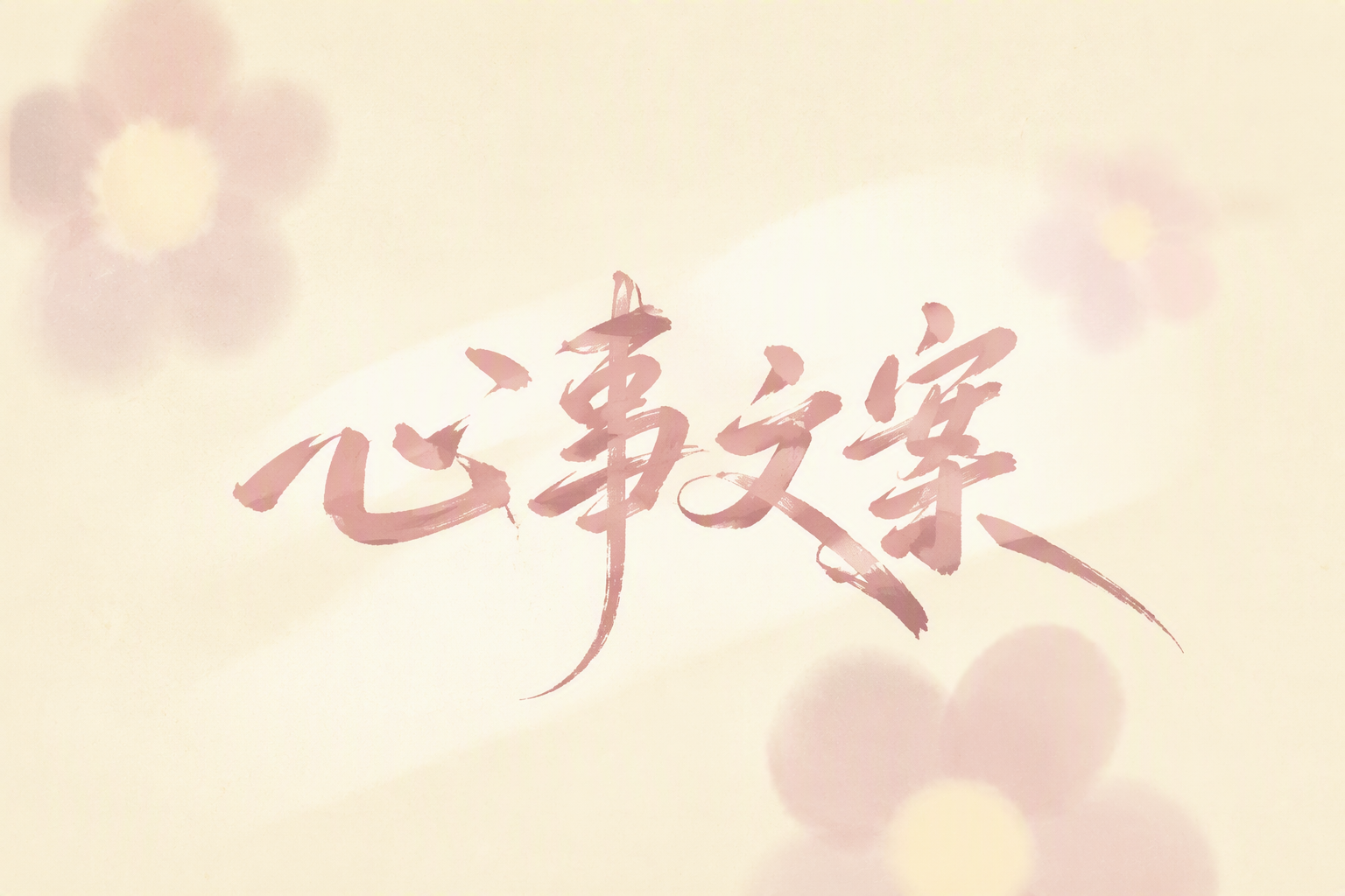 心事文案