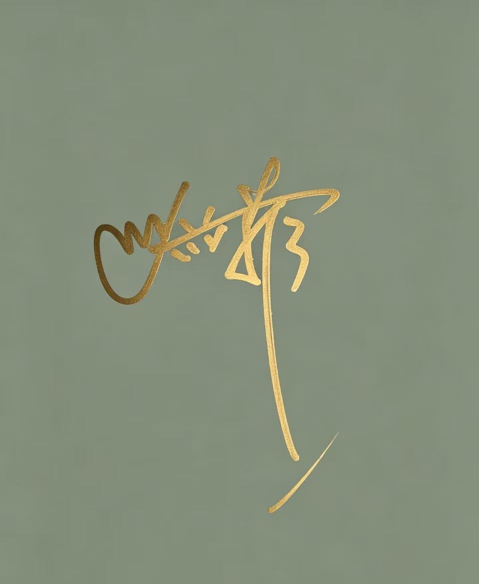 刘亦菲签名
