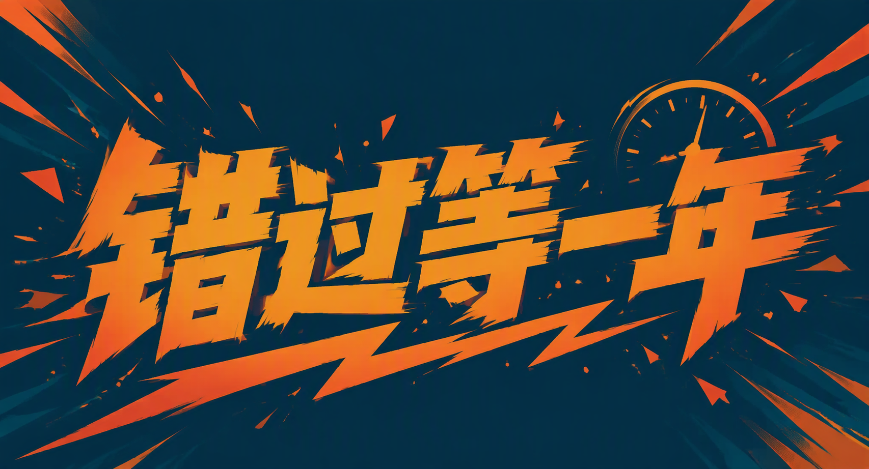 错过等一年