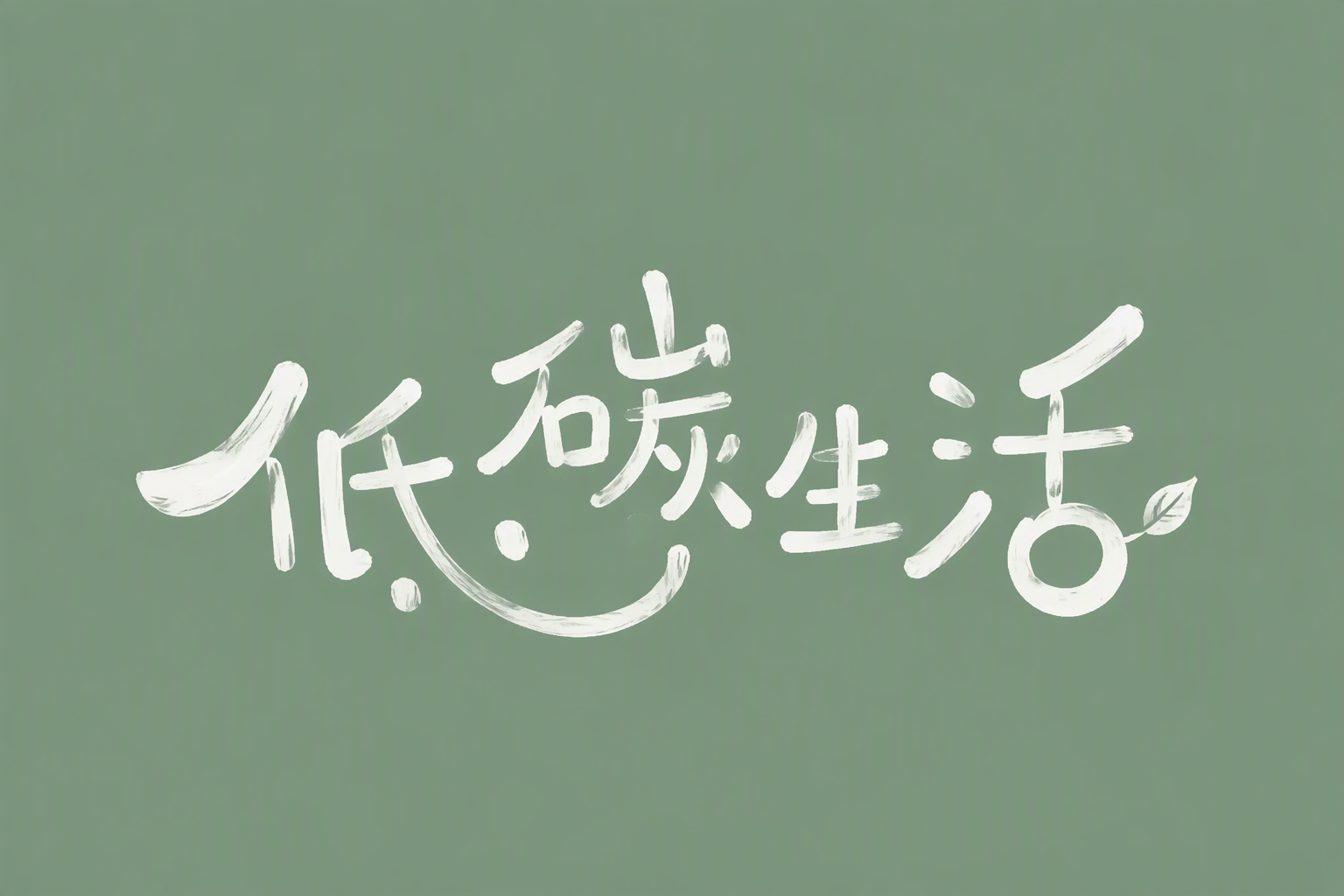 低碳生活