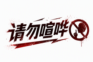 请勿喧哗
