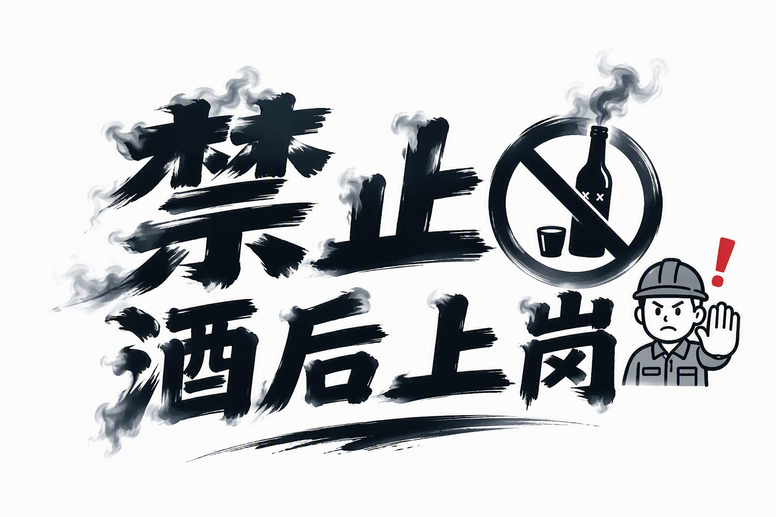 禁止酒后上岗