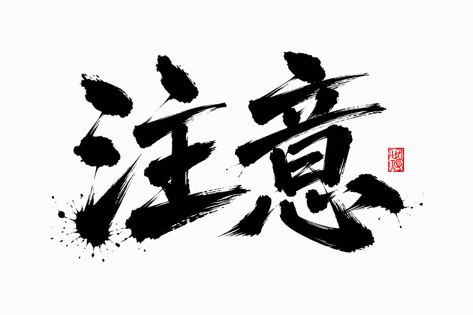 注意