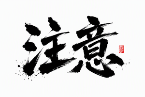 注意