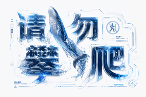 请勿攀爬