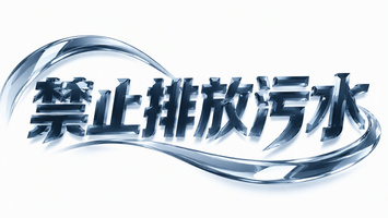 禁止排放污水