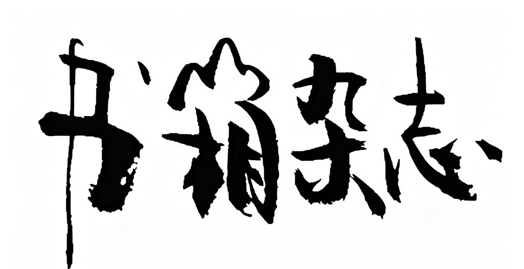 书箱杂志手写书法作品
