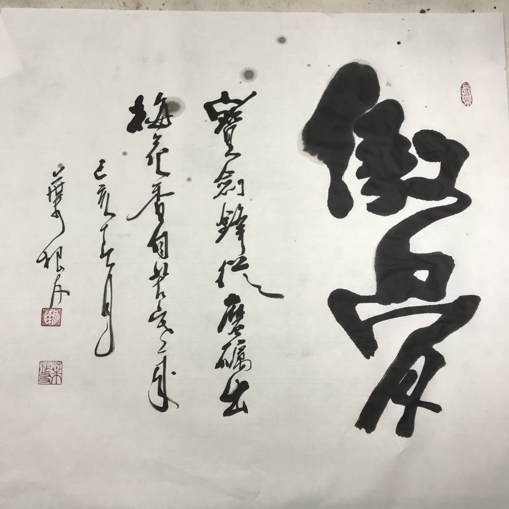 傲骨原创书法作品