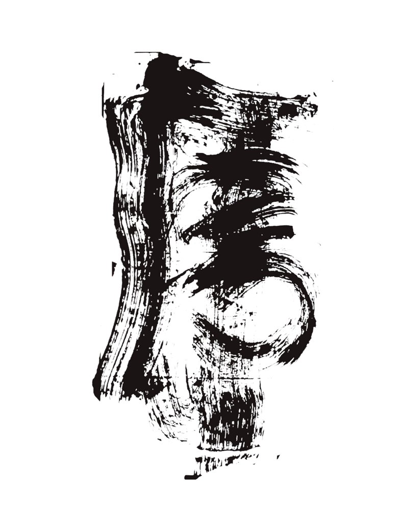 十二生肖虎字书法