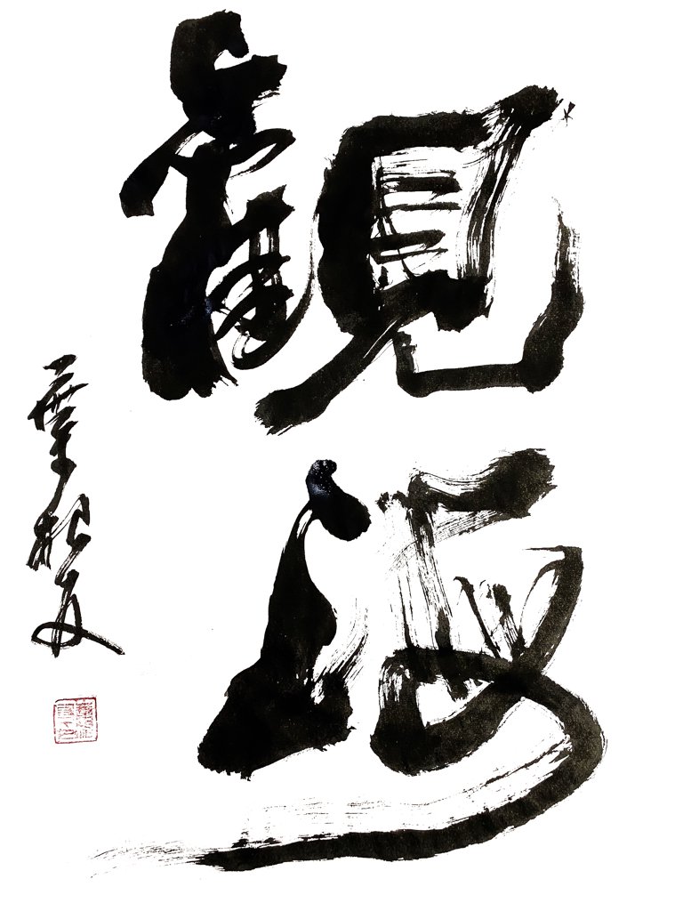 观海手写书法正版图
