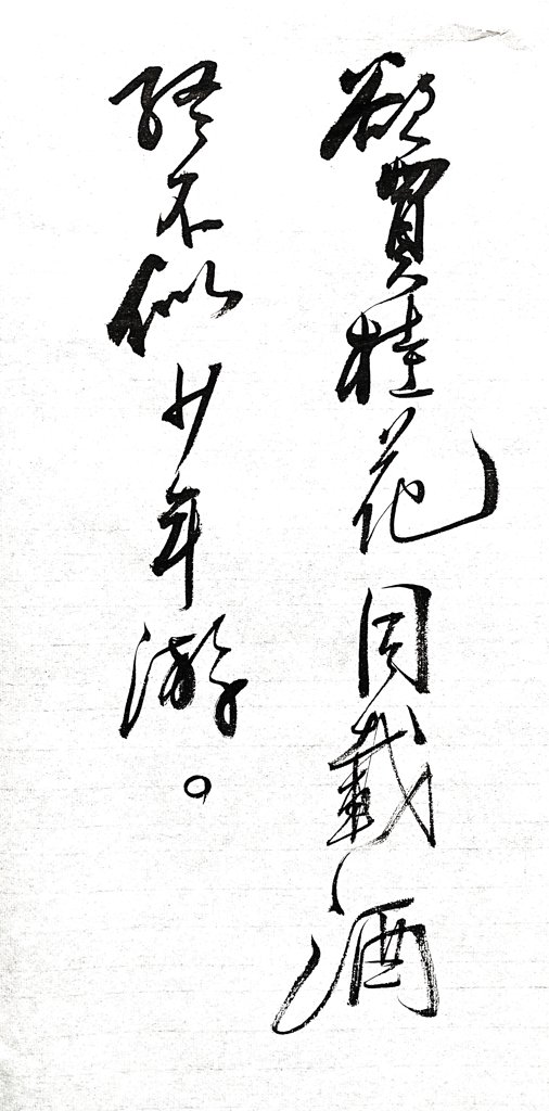 《唐多令・芦叶满汀洲》诗词书法作品